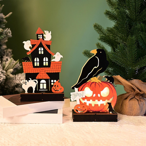 Decoraciones Interiores De Halloween Decoración Led De Mesa