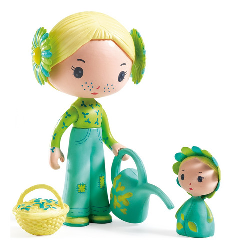 Flore & Bloom Muñeca Con Mascota Tinyly Djeco