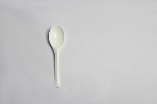 Imagen 2 de 2 de Cucharitas Plásticas Desechables A Granel Medium Selva(1000)