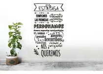 Comprar Vinilo Decorativo Frase En Esta Casa Vinilo