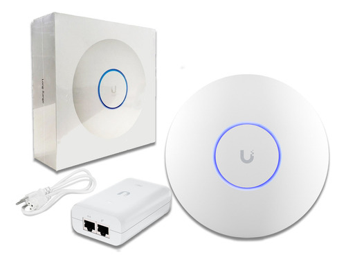Access Point U6 Lr Ubiquiti Unifi Wi-fi 6 Com Injetor Poe+