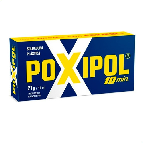 Imagen 1 de 4 de Adhesivo Poxipol Para Soldaduras Plasticas - Mejor Precio