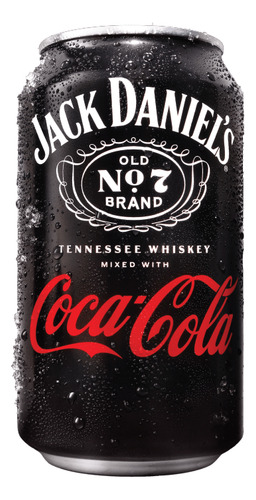 Jack Daniel's Mixed With Coca-cola Bebida Alcohólica Lata