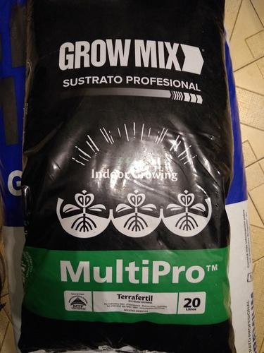 Growmix Sustrato Multipro 20 Lts Ideal Indoor Grow Valhalla