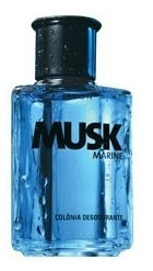 2 X Avon Musk Marine Colônia Desodorante 90ml 51992-5