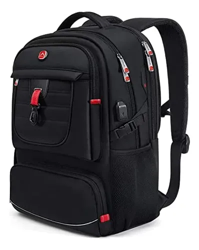 Mochila Para Laptop De Viaje Extra Grande Para Hombre-negro