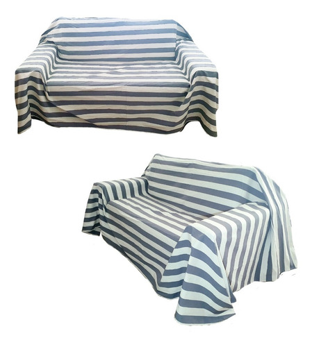 Imagen 1 de 4 de Manta Cubre Sillón Sofá Cama Tusor 2.75x3.00mt 100% Algodon