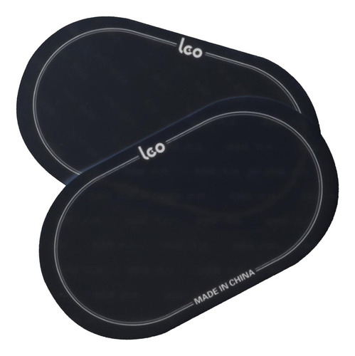 Parche De Pedal De Bombo Premium: Negro 15,7 Cm X 9 Cm