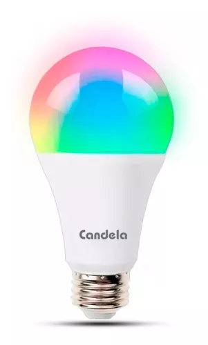 3 Lámparas Led Luz Inteligente Rgb 9w Candela Smart 6888