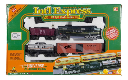 Tren A Pilas Playset Intl Express Classic Fenfa Esc 1:87