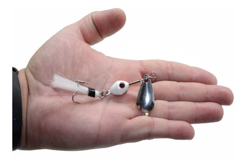 Isca Artificial Pesca Spinner Bool Colher E Anzol Garateia Cor D