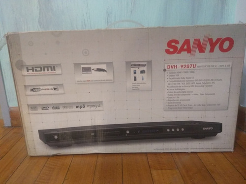 Reproductor De Dvd Sanyo 9207u Como Nuevo
