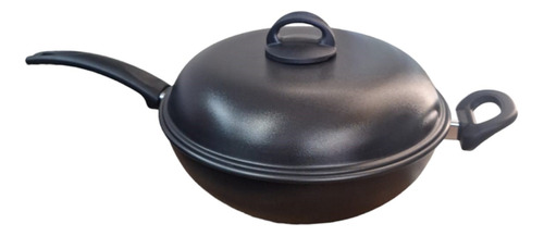 Frigideira Wok Eiriflon Antiaderente Com Tampa  28cm Eirilar