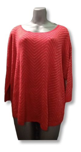 Sueter  Dama Red Charming Charlie - Talla L