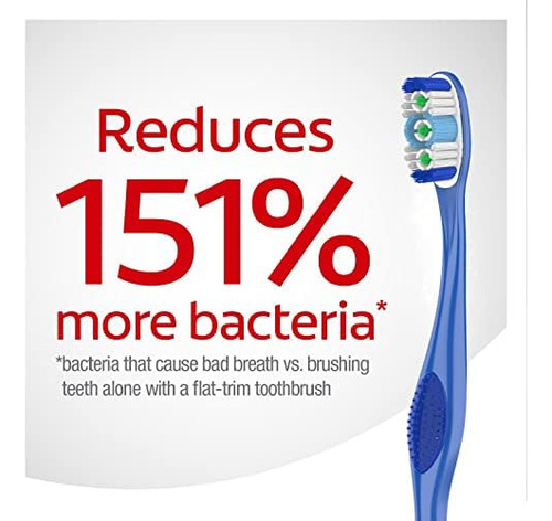 Cepillo De Dientes Para Adultos Colgate 360, Mediano (4 Unid