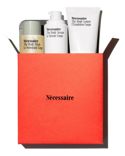 Nécessaire The Body Essentials. The Body Wash + The Body L.