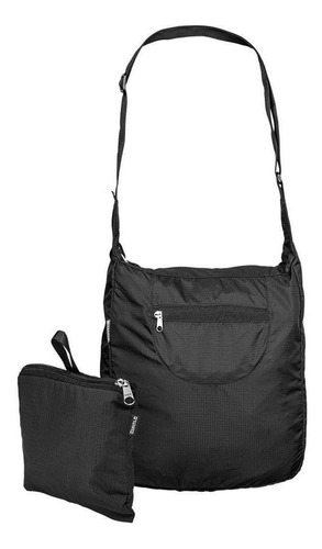 Bolsa Curtlo Dobrável Walker 11 Litros Preto