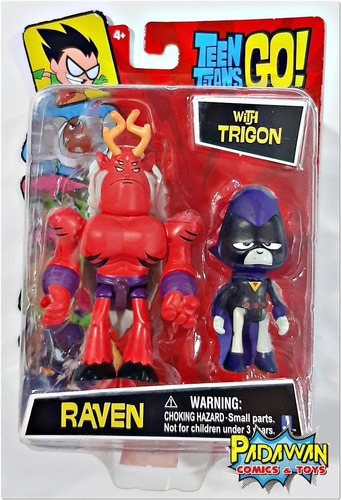 Raven With Trigon - Figura Teen Titans Go!