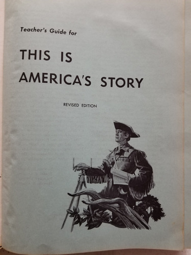 A4 Teacher's Guide For This Is America's Story (Usado)