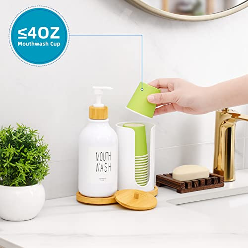 Dosificador De Enjuague Bucal Vitviti Para Baño, Botella De