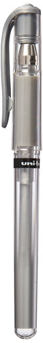 Uni-ball San - Uniball Gel Impact Pen, 1.0 Mm, Metallic
