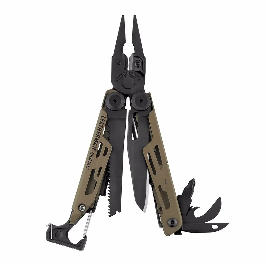 Cortaplumas Leatherman Signal Coyote Made In Usa 150794