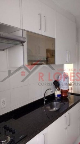 Imagem 8 de 23 de Ótimo Apartamento Em Condomínio Fechado Para Venda No Bairro Fazenda Aricanduva, 2 Dorm, 1 Vagas, 50 M - 1060