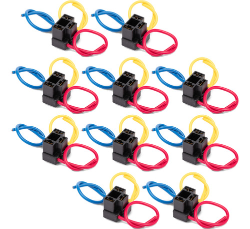 Conector Soquete H4 Plástico Abs 10 Un Tarponn