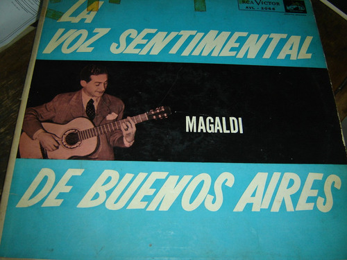 Magaldi - La Voz Sentimental De Bs As - Tango  Vinilo Lp
