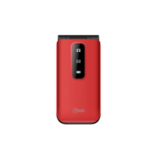 Imagen 3 de 3 de Mlab SOS Senior Phone Shell 3G (2.4") Dual SIM rojo