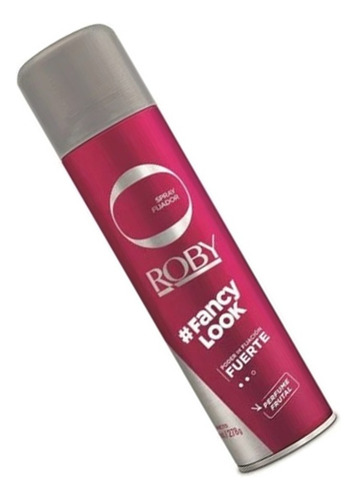 Spray De Fijación Roby Peinado Barbería Peluqueria X 390ml