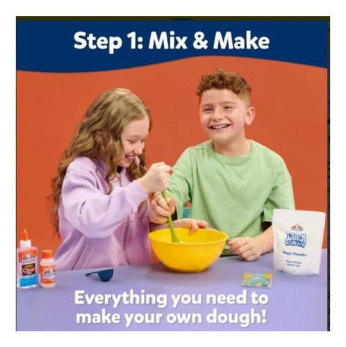 Kit Slime Elmers Stretch Keepsakes Masa Pegajosa X9 Piezas