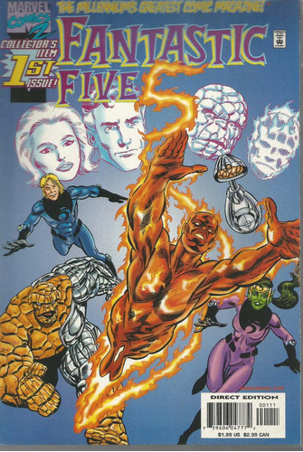 Fantastic Five 01 - Marvel - Bonellihq Cx272 S20