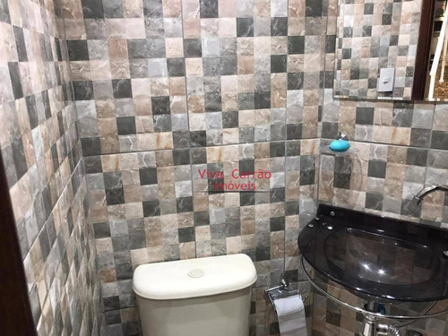 Sobrado Em Condomínio Fechado Com 3 Dormitórios ( 1 Suíte ), 3 Vagas À Venda, 92 M² Por R$ 750.000 - Mooca - São Paulo/sp - So0234
