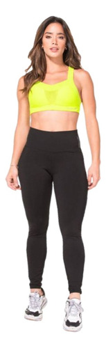 Licra Leggings Largo Para Mujer Suplex Tiro Alto