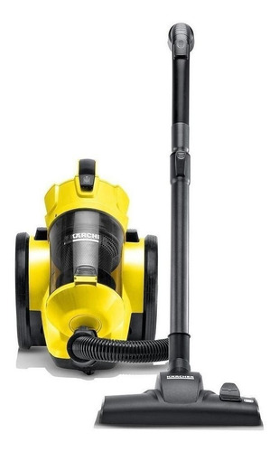 Imagen 2 de 3 de Aspiradora Trineo Kärcher Home & Garden VC 3 0.9L amarilla y negra 220V-240V 50Hz/60Hz