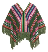 Comprar Poncho De Aguayo De 1,12x1,05cm Unisex + 1 Tulmas A Eleccion