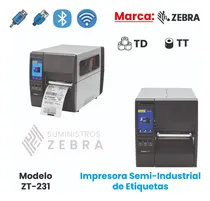 Comprar Impresora De Etiquetas Zebra Zt231t.  Original Zebra. Oem
