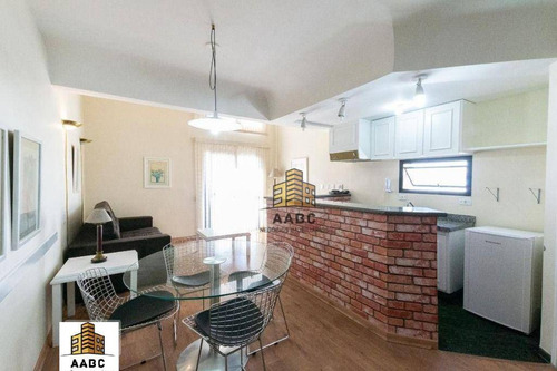Imagem 9 de 27 de Flat Com 1 Dormitório À Venda, 51 M² Por R$ 597.000,00 - Moema - São Paulo/sp - Fl0048