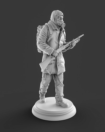 Figura Eternauta 36cm Jmc 3d