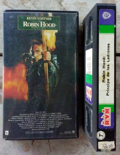 Vhs Robin Hood: Príncipe De Los Ladrones