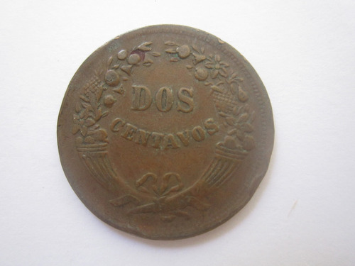 Peru Moeda 2 Centavos 1942