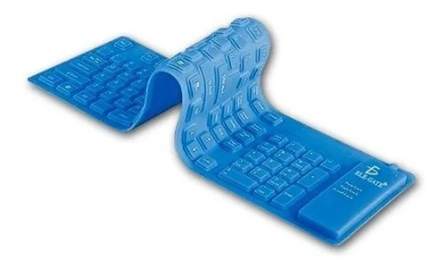 Teclado Alambrico Flexible Usb Pc Laptop Contra Agua Lavable