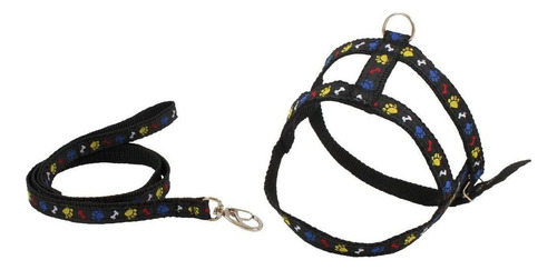 Conjunto Peitoral E Guia Osso E Pata Número 1 D&g