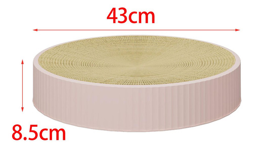 Corrugated Paper Scratching Board Sofa Pet Cats Xl Pink