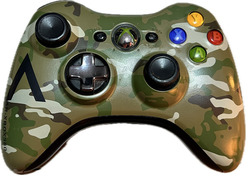 Control Inalámbrico Microsoft Wireless Xbox 360 Camouflage (Reacondicionado)