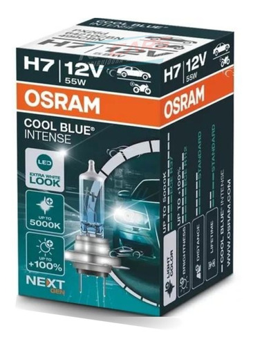Lámpara H7 Cool Blue Intense Px26d 12v 55w Osram 64210cbi