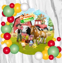Comprar Fondo Banner Candy Bar Circular La Granja De Zenon 70x70cm