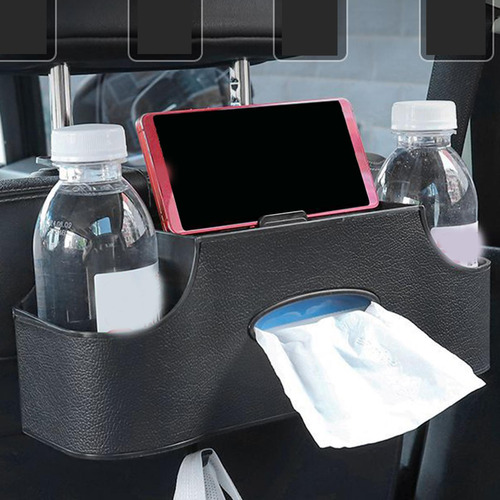 Tolderador De Tejido De La Cabeza Del Asiento Trasero Negro