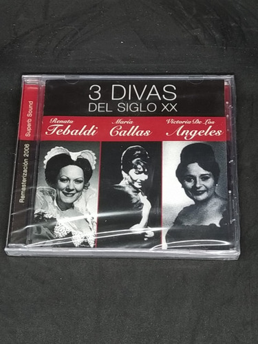Cd 3 Divas Del Siglo Xx Maria Callas Supercultura